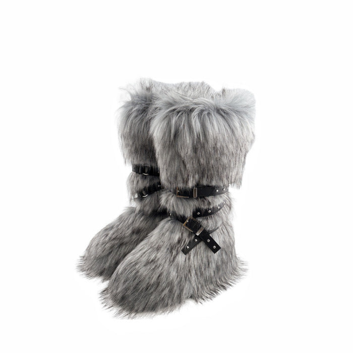 “Raw Fur 2.0” Boots